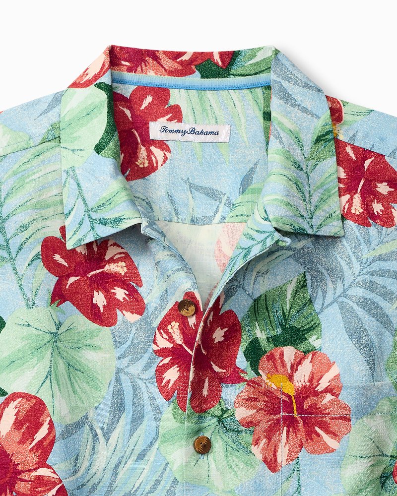 Tommy Bahama Sale - Big & Tall Fridas Garden Silk Camp Shirt