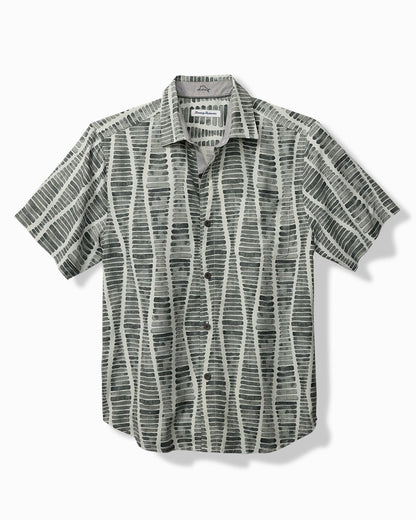 Tommy Bahama Great Value - Big & Tall Boardwalk Blues Silk Camp Shirt