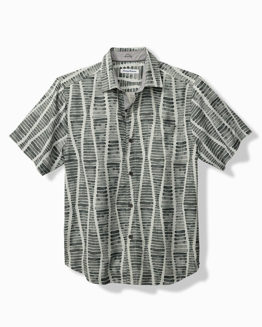 Tommy Bahama Great Value - Big & Tall Boardwalk Blues Silk Camp Shirt