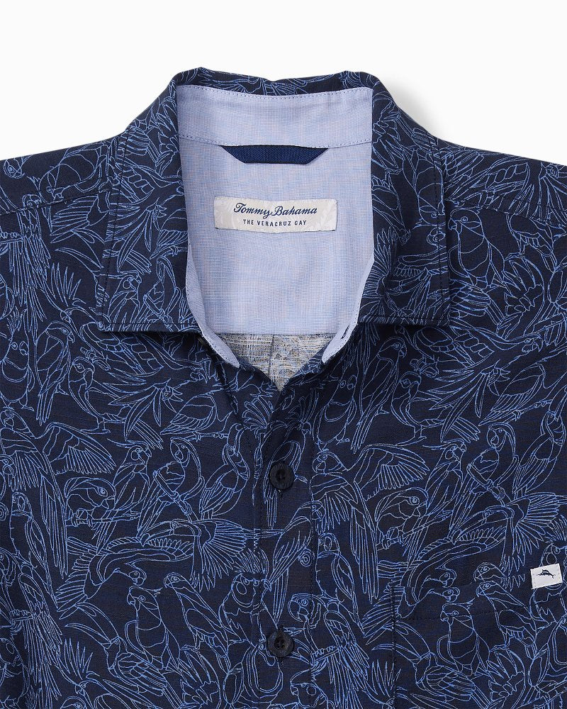 Tommy Bahama Sale - Big & Tall Veracruz Cay Paradise Pajaro Short-Sleeve Shirt