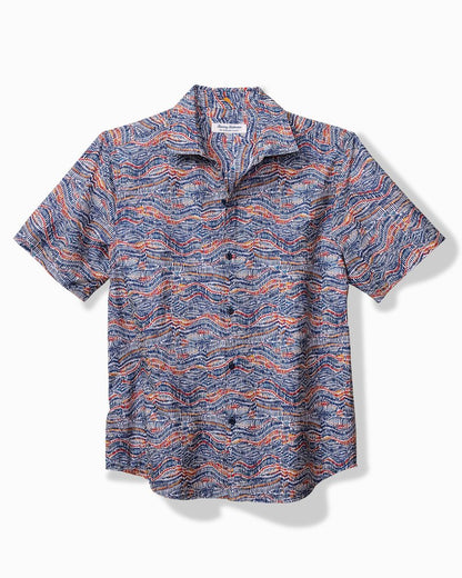 Tommy Bahama Discount - Big & Tall Bahama Coast Monte Rio Geo IslandZone® Shirt