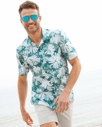 Tommy Bahama Top Pick - Big & Tall Bahama Coast Laguna Breeze IslandZone® Short-Sleeve Shirt