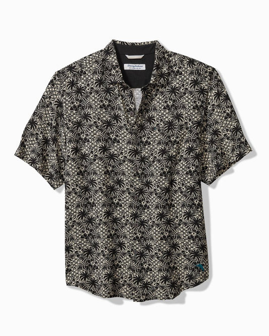 Tommy Bahama Premium - Big & Tall Veracruz Cay Palm Cascade Short-Sleeve Shirt