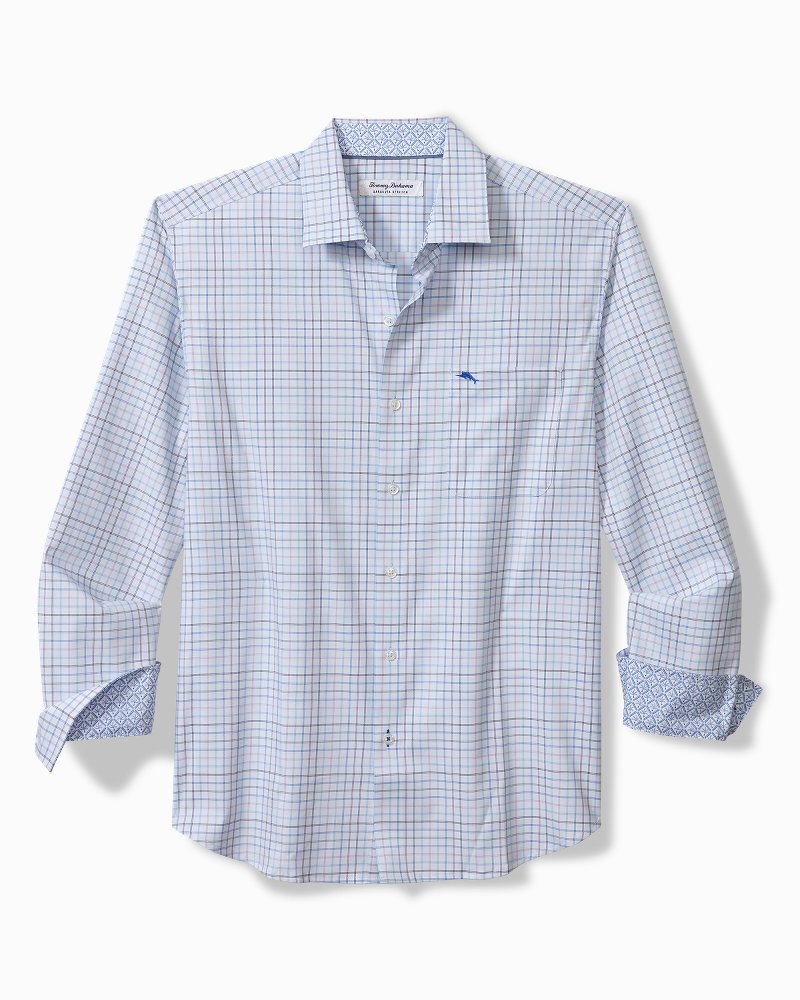 Tommy Bahama Special Offer - Big & Tall Sarasota Stretch Cabo Check IslandZone® Shirt
