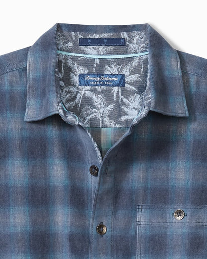 Tommy Bahama Best Seller - Big & Tall Coastline Cord Stretch Ombré Check Shirt