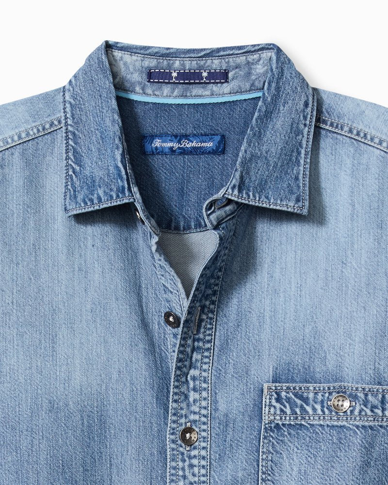 Tommy Bahama Great Value - Big & Tall Palm Reflections Long-Sleeve Shirt