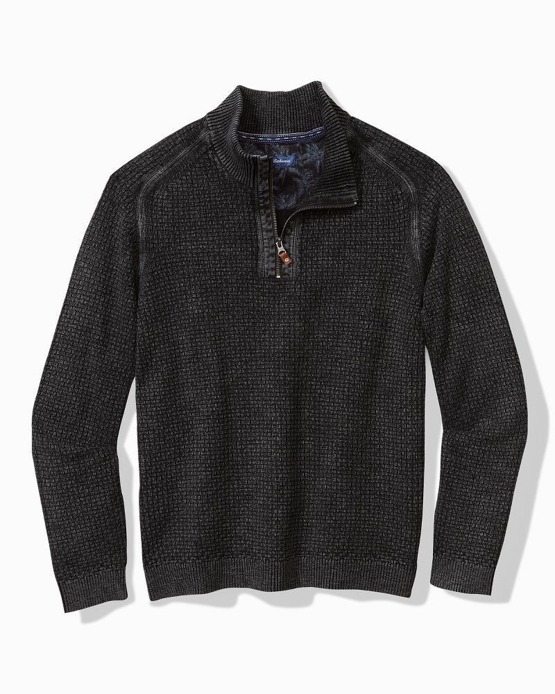 Tommy Bahama Sale - Big & Tall Sunbreak Half-Zip Sweater