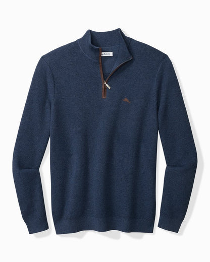 Tommy Bahama Special Offer - Big & Tall Marlin Luxe Half-Zip Sweater