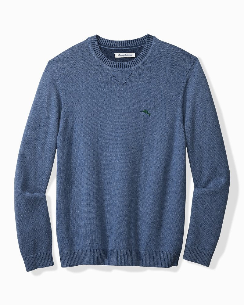 Tommy Bahama Premium - Big & Tall Marlin Luxe Crew Sweater