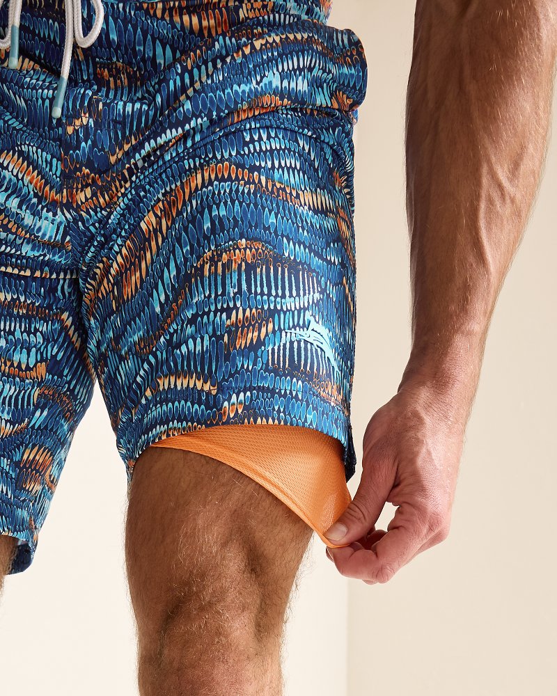 Tommy Bahama Popular - Big & Tall Baja Monte Rio Geo Boardshorts
