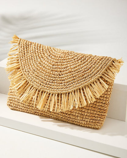 Tommy Bahama Exclusive - Sunburst Raffia Clutch