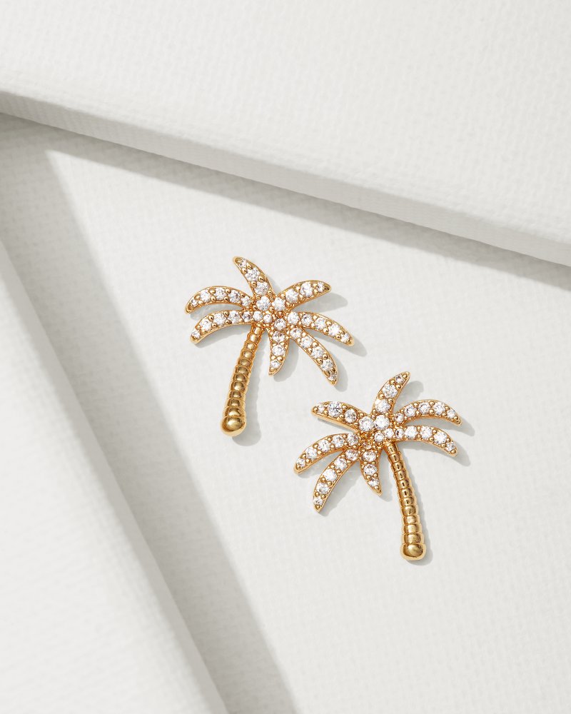 Tommy Bahama Value - Kihei Collection Palm Tree Stud Earrings
