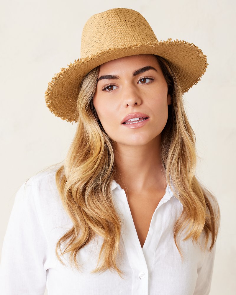 Tommy Bahama Quality - Classic Packable Hat with Fringe