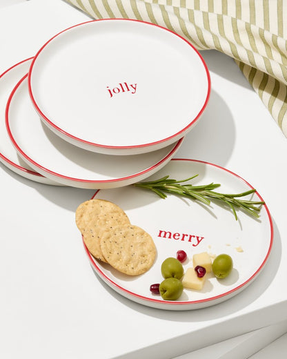 Tommy Bahama Recommended - Holiday Appetizer Plates—Set of 4