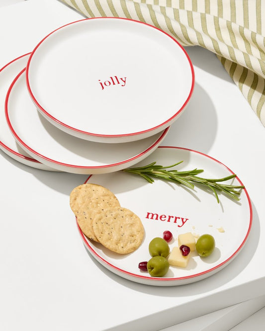 Tommy Bahama Recommended - Holiday Appetizer Plates—Set of 4