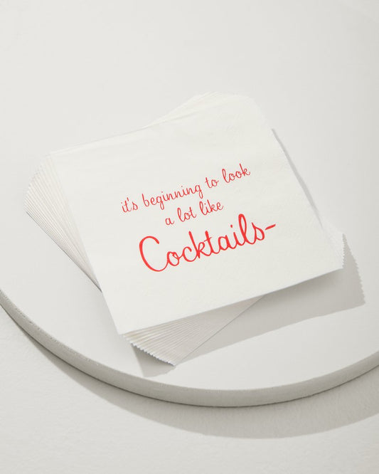 Tommy Bahama Classic - Beginning to Look Like Cocktails Napkins