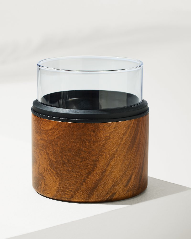 Tommy Bahama Featured - Asobu® On The Rocks Glass & Kuzie - Wood