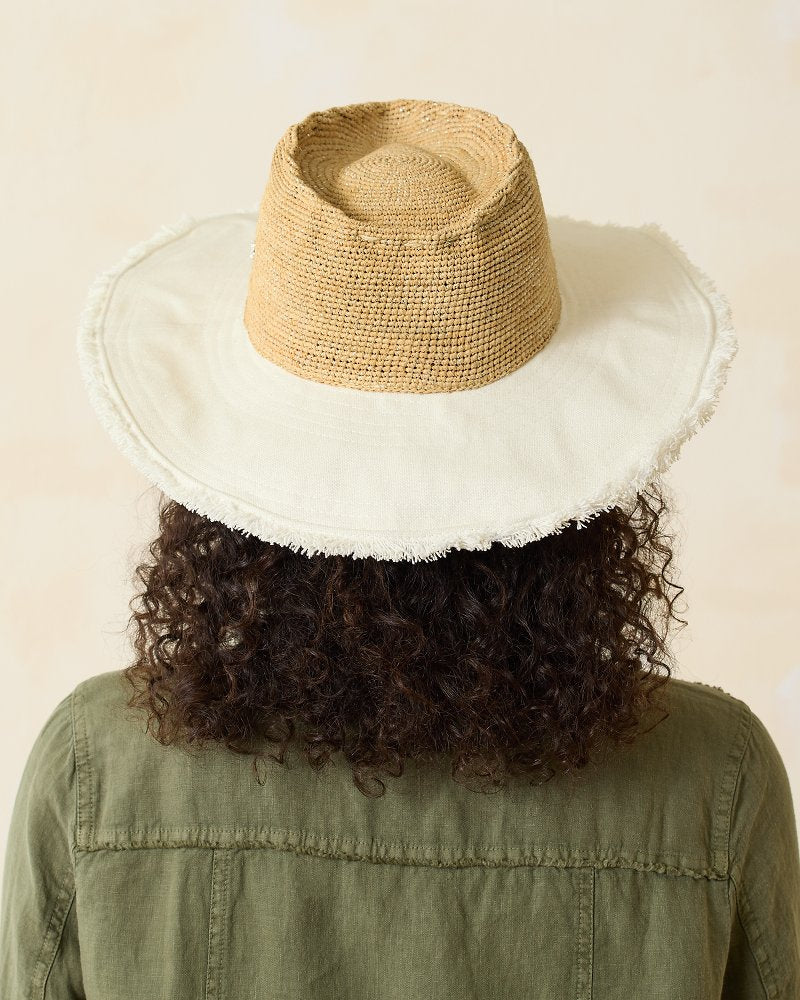 Tommy Bahama Trending - Melissa Lux Fringe Raffia Hat