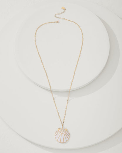 Tommy Bahama Trusted - Moments in Paradise Mother of Pearl and Shell Pendant Necklace