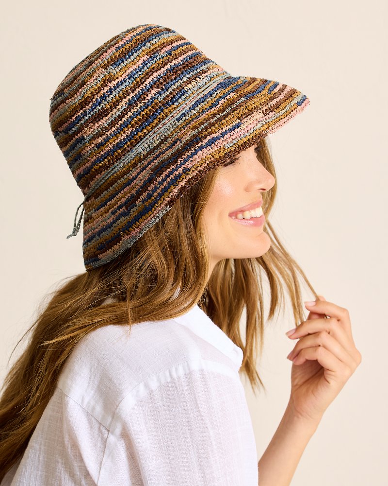 Tommy Bahama Featured - Iris Raffia Bucket Hat