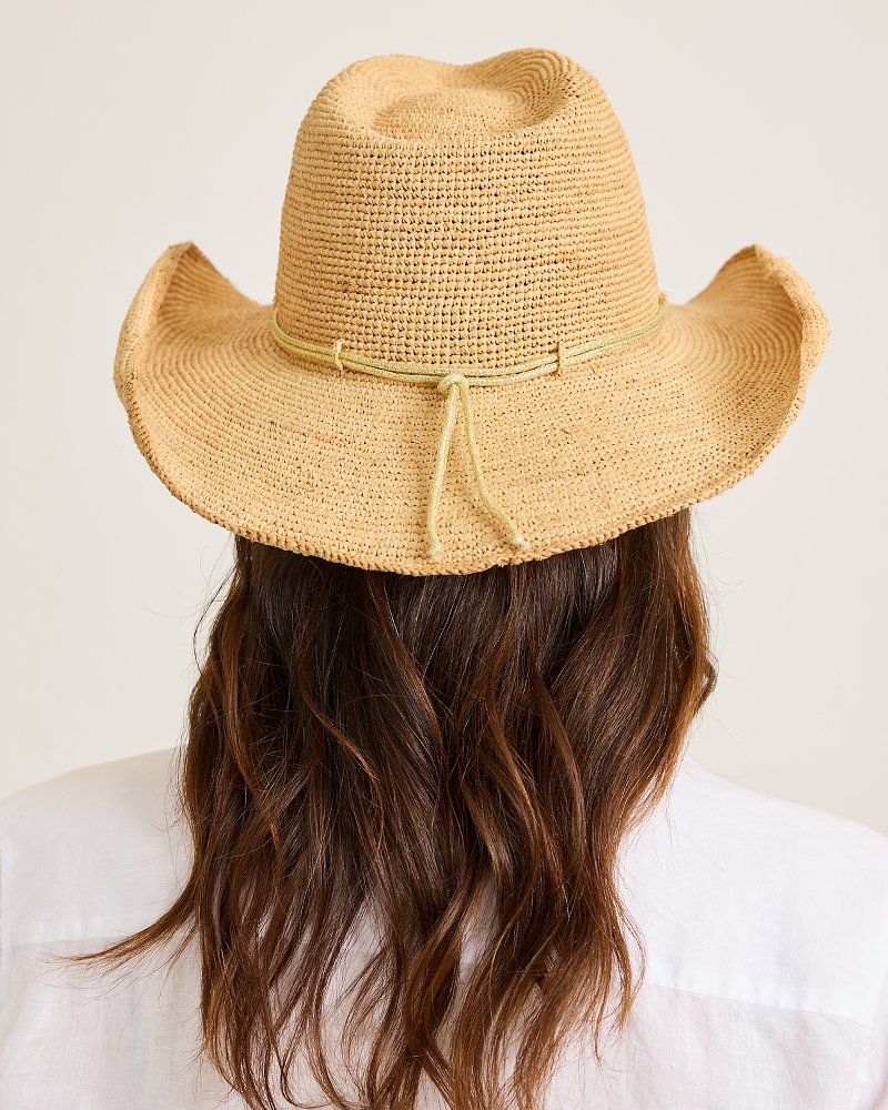 Tommy Bahama Best Seller - Raffia Crochet Cowboy Hat