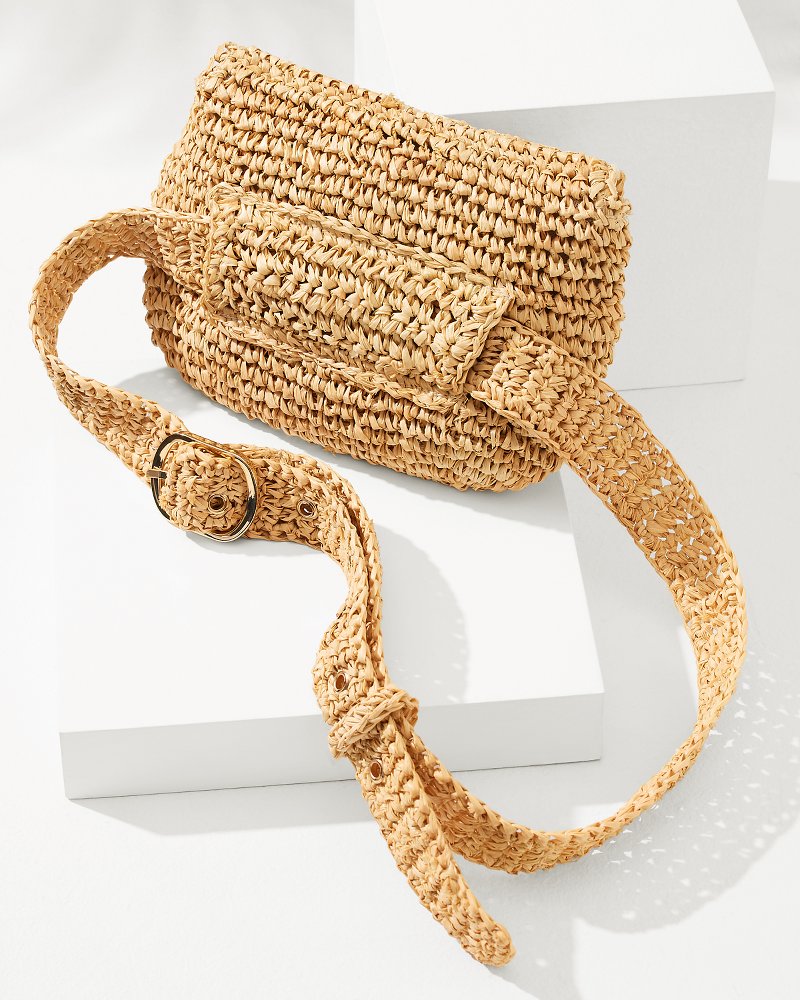 Tommy Bahama Signature - 5-in-1 Raffia Belt Bag