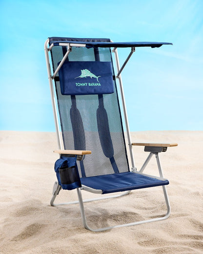 Tommy Bahama Customer Favorite - Tommy Bahama Mesh Beach Chair With Shade