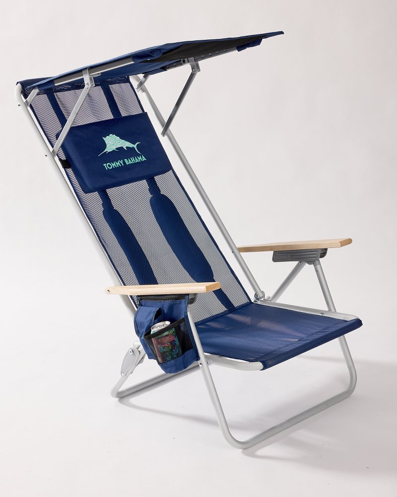 Tommy Bahama Customer Favorite - Tommy Bahama Mesh Beach Chair With Shade
