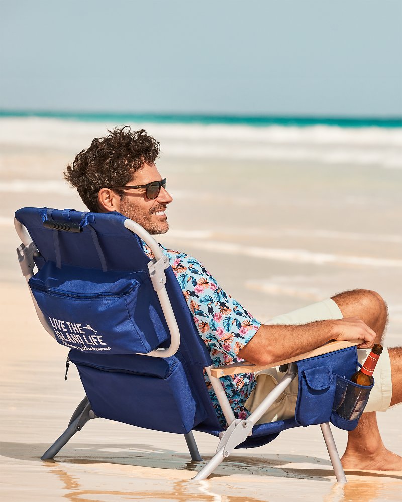 Tommy Bahama Trusted - Tommy Bahama Wavy Marlin Deluxe Backpack Beach Chair