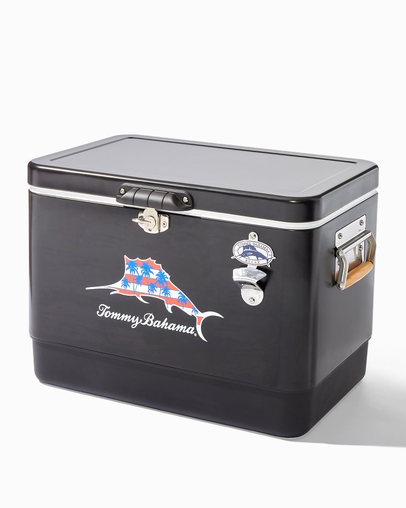 Tommy Bahama Latest - Palm Marlin Black 54-Quart Cooler