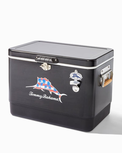 Tommy Bahama Latest - Palm Marlin Black 54-Quart Cooler