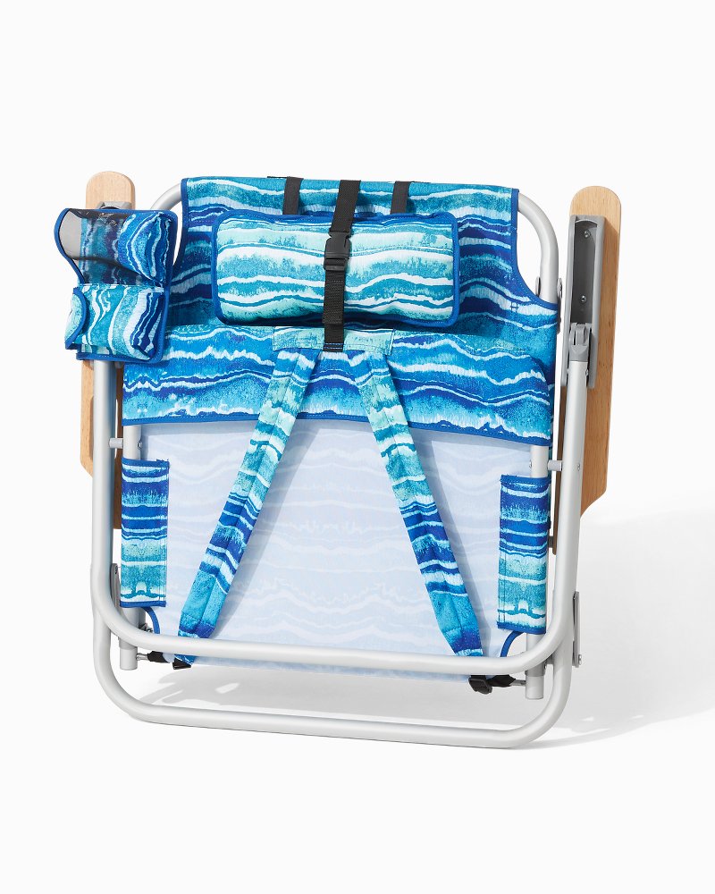 Tommy Bahama Value - Tommy Bahama Malachite Print Deluxe Backpack Beach Chair