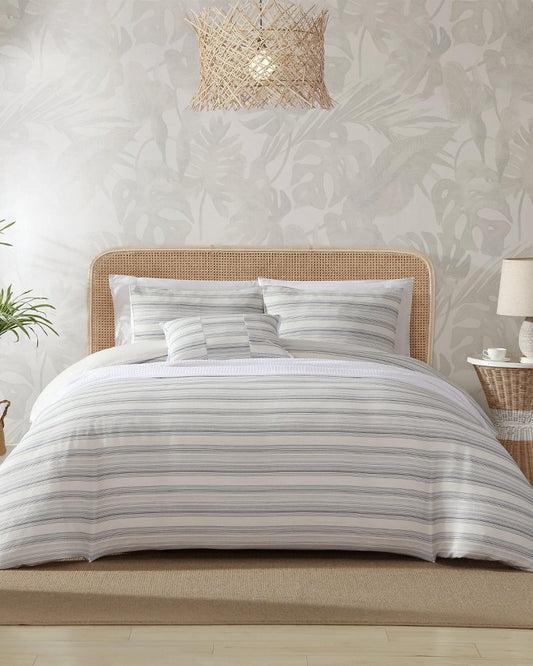 Tommy Bahama Special Offer - Island Micro Waffle 4-Piece Full/Queen Comforter Set