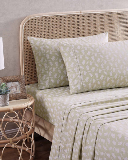 Tommy Bahama Signature - Aloha Pineapple Queen Sheet Set