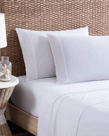 Tommy Bahama Sale - Solid 4-Piece Queen Sheet Set
