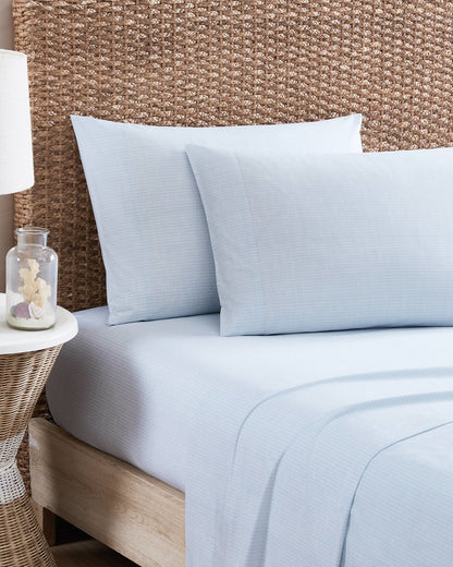 Tommy Bahama Classic - Ala Moana Stripe 4-Piece Queen Sheet Set