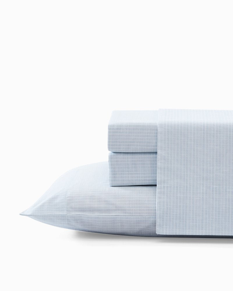 Tommy Bahama Classic - Ala Moana Stripe 4-Piece Queen Sheet Set