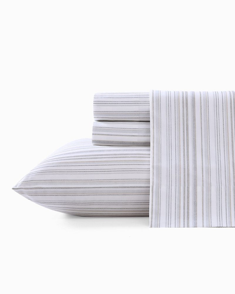 Tommy Bahama Customer Favorite - Kahanu Stripe 4-Piece King Sheet Set