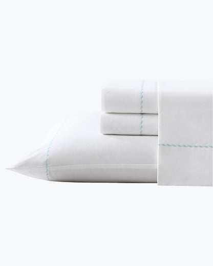 Tommy Bahama Popular - Solid 4-Piece Queen Sheet Set - Blue