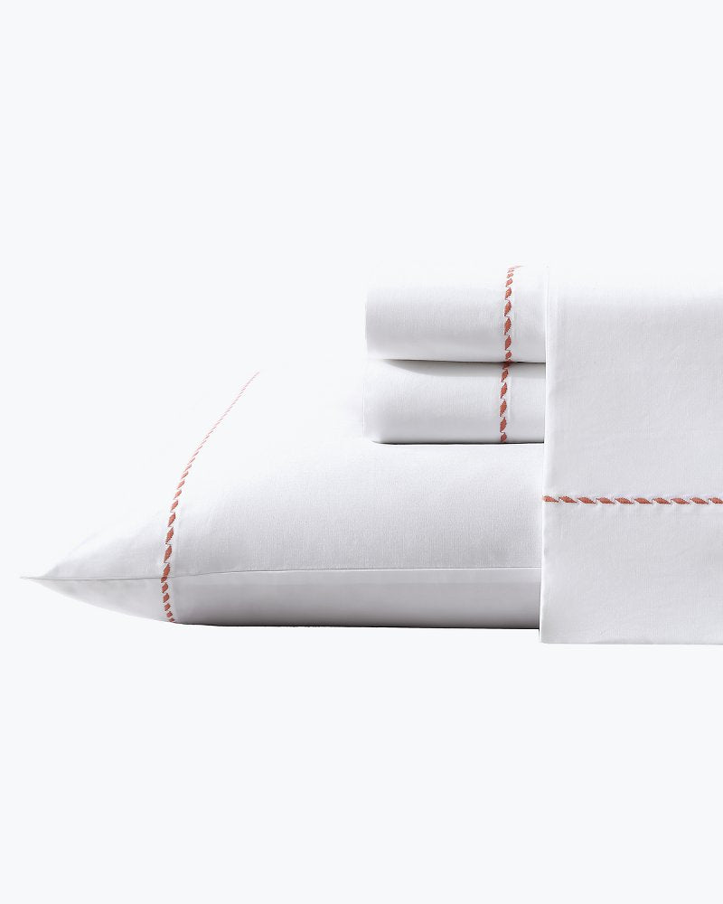 Tommy Bahama Great Value - Solid 4-Piece King Sheet Set - Orange