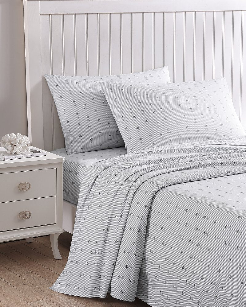 Tommy Bahama Everyday - Kew Palms 4-Piece Queen Sheet Set