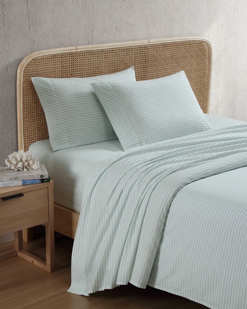 Tommy Bahama Popular - Cool Beach Stripe 4-Piece King Sheet Set