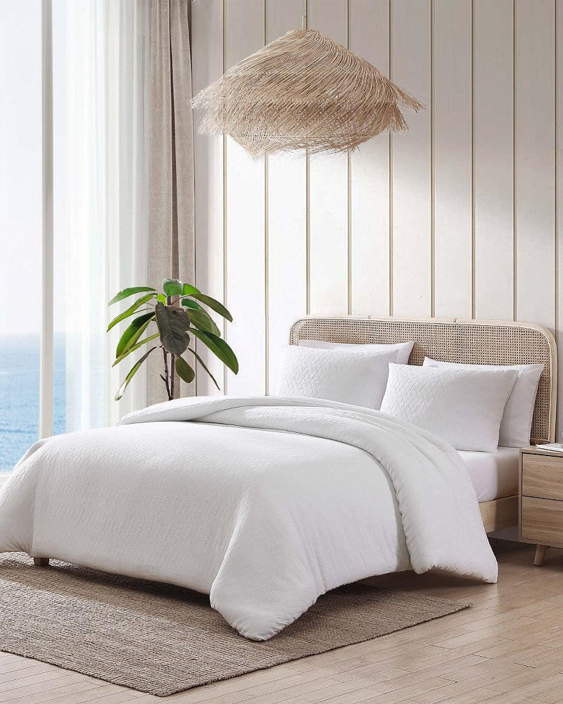 Tommy Bahama Discount - Wicker Woven 3-Piece Full/Queen Comforter Set