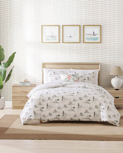 Tommy Bahama Premium - Beach Club 3-Piece Full/Queen Comforter Set