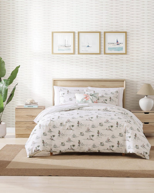 Tommy Bahama Premium - Beach Club 3-Piece Full/Queen Comforter Set