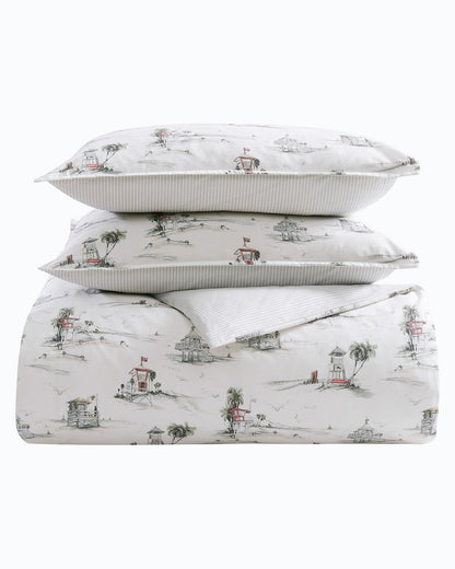 Tommy Bahama Premium - Beach Club 3-Piece Full/Queen Comforter Set