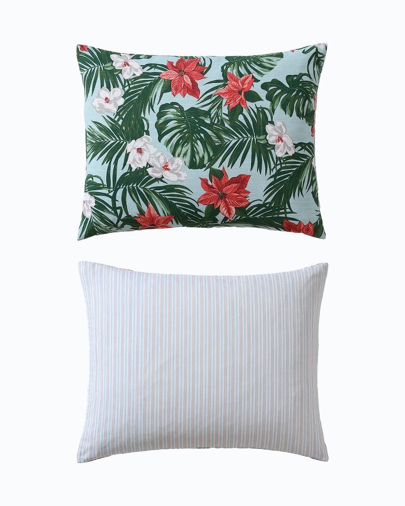 Tommy Bahama Quality - Festive Palms Reversible Full/Queen 3-Piece Comforter Set