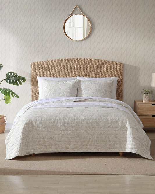 Tommy Bahama Quality - Ocean Deep Reversible 3-Piece Full/Queen Quilt Set