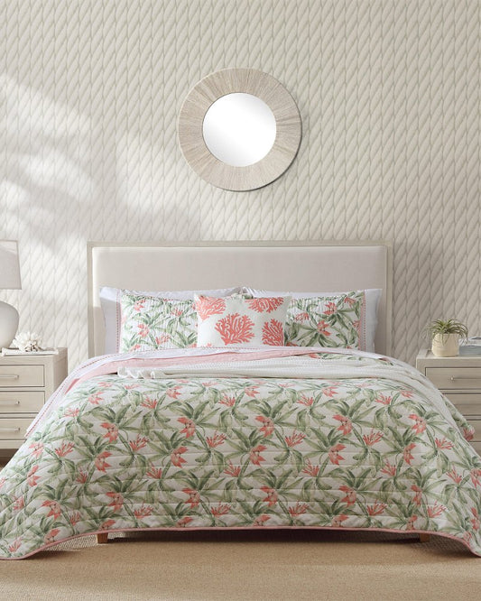 Tommy Bahama Sale - Acapulco Palms Reversible 2-Piece Twin Quilt Set