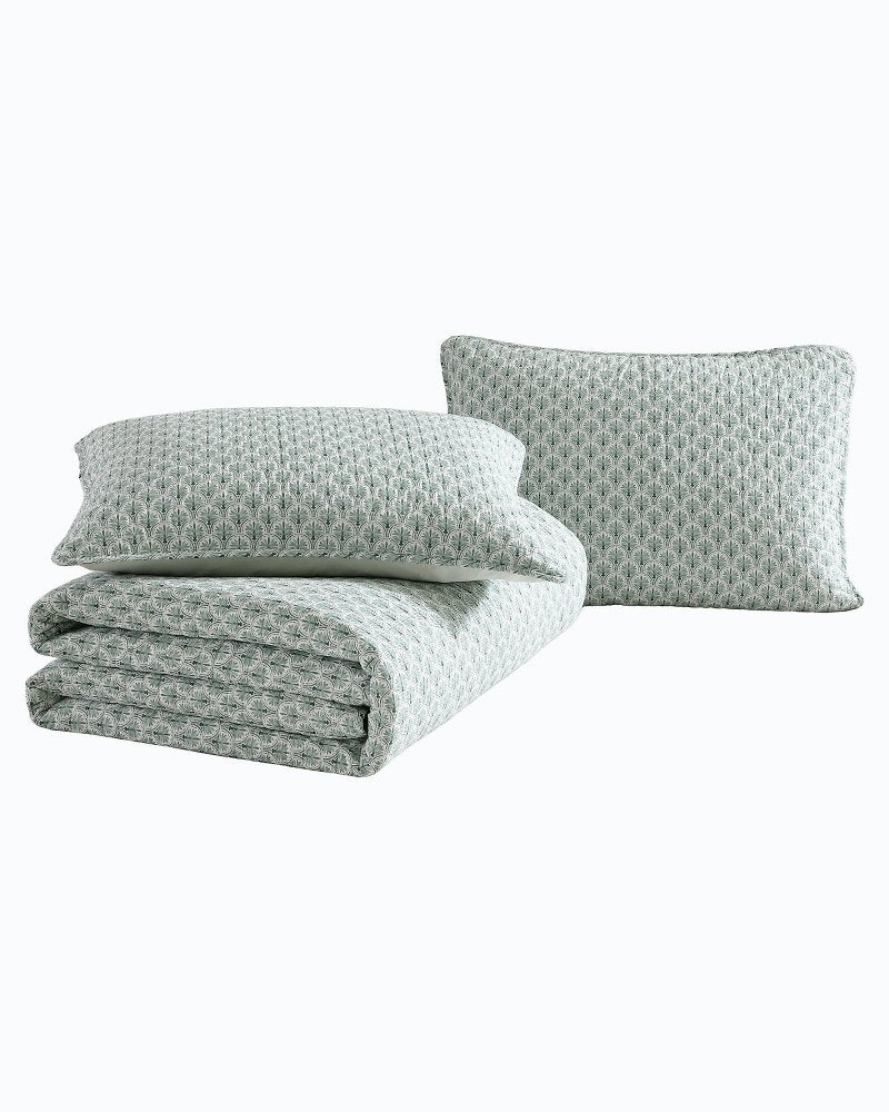 Tommy Bahama Deals - Coastal Batik 3-Piece Full/Queen Quilt Set